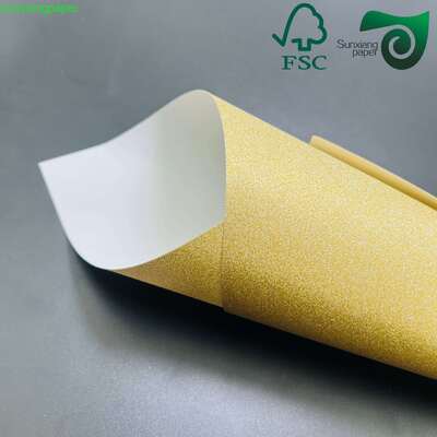 250GSM Premium Glitter Cardstock Luxury Perfume Packaging High End Gift Wrapping Specialty Paper