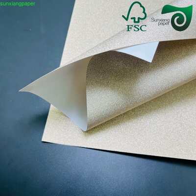 FSC 300gsm Color Crystal Multi Color Specialty Paper High End Gift Packaging Paper