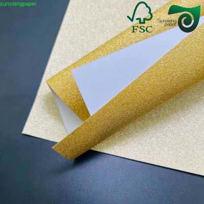 FSC 300gsm Recycled Specialty Colored Cardstock  Custom Color Rigid Paper For Cosmetic Boxes