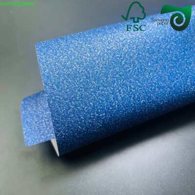 FSC 250GSM Premium Glitter Cardstock For Perfume Packaging Gift Wrapping Paper