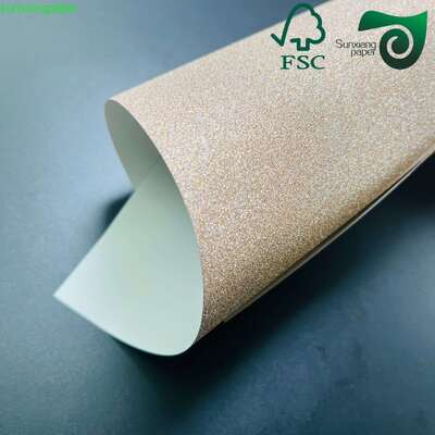 180gsm 230gsm Color Glitter Coated Specialty Paper For Gift  Flower Packaging