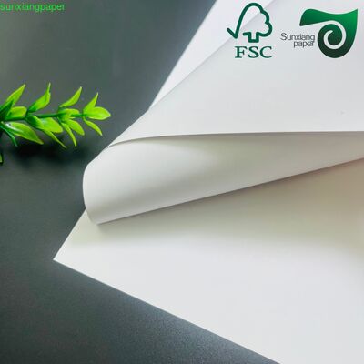 White Kraft Paper 110gsm & 120gsm High Stiffness Shopping Bag Grade