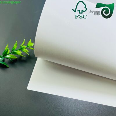 White Kraft Paper 110gsm & 120gsm High Stiffness Shopping Bag Grade