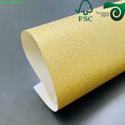 Glitter Foil Colored Paper 120gsm 250gsm Premium Sparkling Wood Pulp Craft Paper for Party Decoration