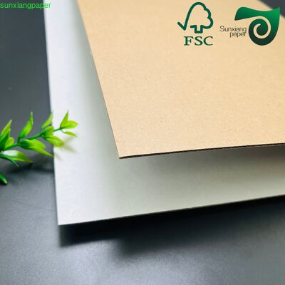 3 Layer White E Flute Cardboard Paper Sheets FSC For Box Manufacturing