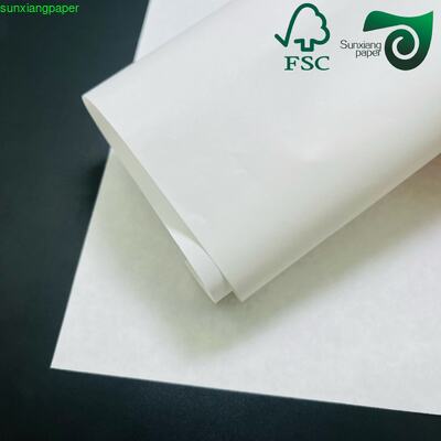FSC Grade 3 Food Tray Liner Paper 35gsm 40gsm Grease Resistant Paper