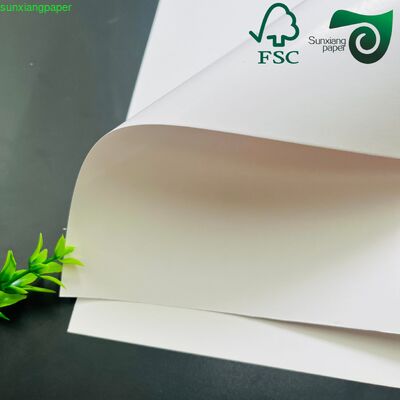 70gsm 80gsm 90gsm C1S Gloss Coated Art Label Paper 100% Virgin Wood Pulp