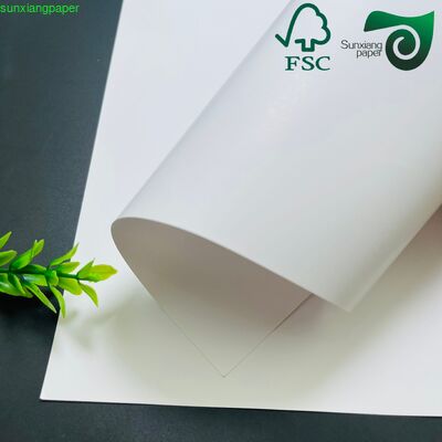 70gsm 80gsm 90gsm C1S Gloss Coated Art Label Paper 100% Virgin Wood Pulp