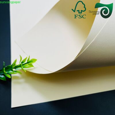 FSC Cream Woodfree Paper 260gsm Ideal For Notebooks Textbooks Publishing Printing