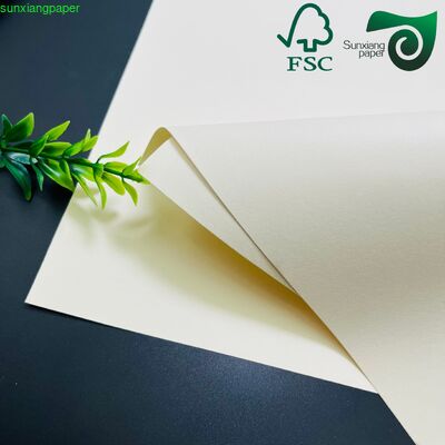 FSC 70gsm 120gsm Eco Friendly Natural Cream Offset Printing Paper  For Books