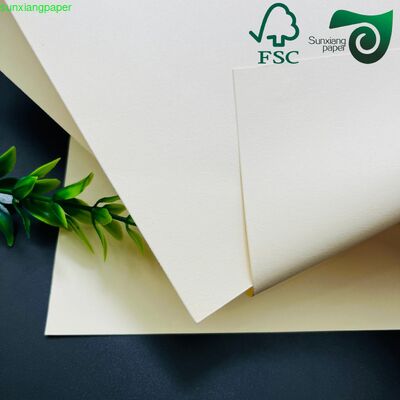 FSC Cream Woodfree Paper 260gsm Ideal For Notebooks Textbooks Publishing Printing
