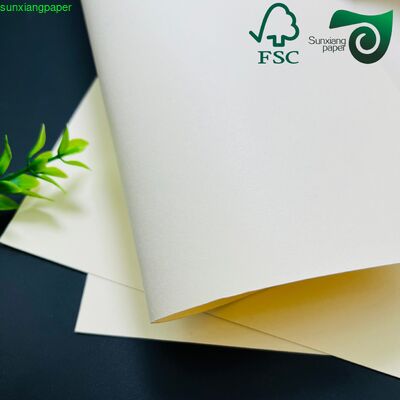 FSC 70gsm 120gsm Eco Friendly Natural Cream Offset Printing Paper  For Books