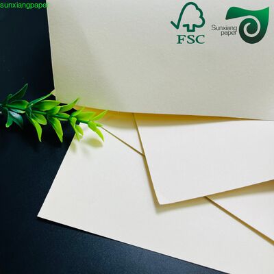 FSC 80gsm Recycled Pulp Cream Woodfree Paper For Notebook Uniform Thickness