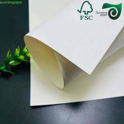 400gsm 1000gsm C1S  Solid White Rigid SBS Board For Luxury Packaging