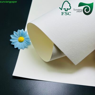 Two Side Clay Coated White Back Thick Paperboard 1mm 2mm Packaging Grade