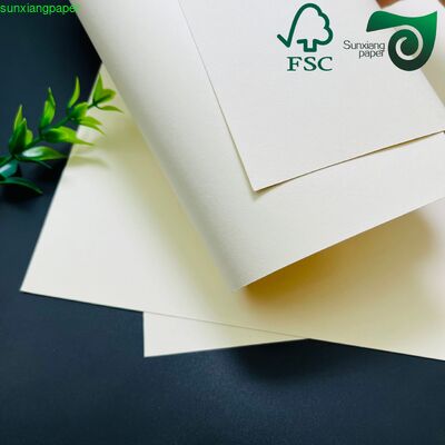 FSC 70gsm 120gsm Eco Friendly Natural Cream Offset Printing Paper  For Books