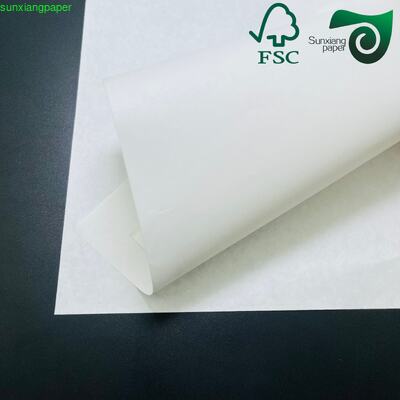 FSC 120gsm Uncoated White Kraft Paper High Strength For Tea Packaging