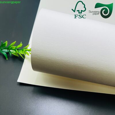 190gsm 200gsm C1S One Side Coated White Cardboard For Food Packaging Box