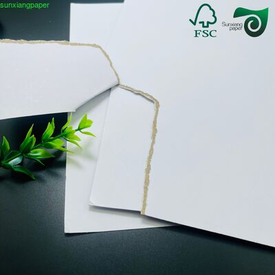 FSC 1.0mm 2.0mm Double White Duplex Board Recycled Pulp Grey Back Duplex Cardboard