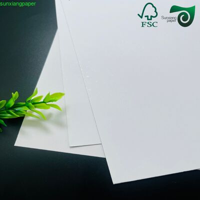 FSC 270gsm 350gsm Food Grade Single Side Coated FBB Paperboard High Bulk Food Box Board