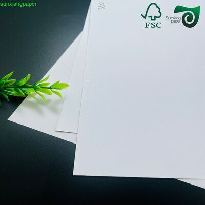 FSC 1.0mm 2.0mm Double White Duplex Board Recycled Pulp Grey Back Duplex Cardboard