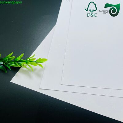 FSC 270gsm 350gsm Food Grade Single Side Coated FBB Paperboard High Bulk Food Box Board