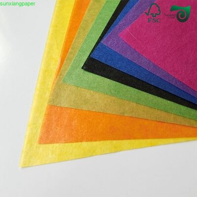 Premium Speciality Paper Colored Oil Wax Paper  Double Sided Waxed Moisture Proof Craft Paper