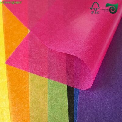 Premium Speciality Paper Colored Oil Wax Paper  Double Sided Waxed Moisture Proof Craft Paper