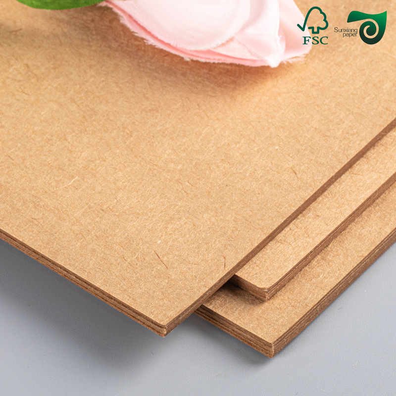 FSC Brown High Density Kraft Paper Sheets Up To 600gsm  Premium Food Packaging Solution
