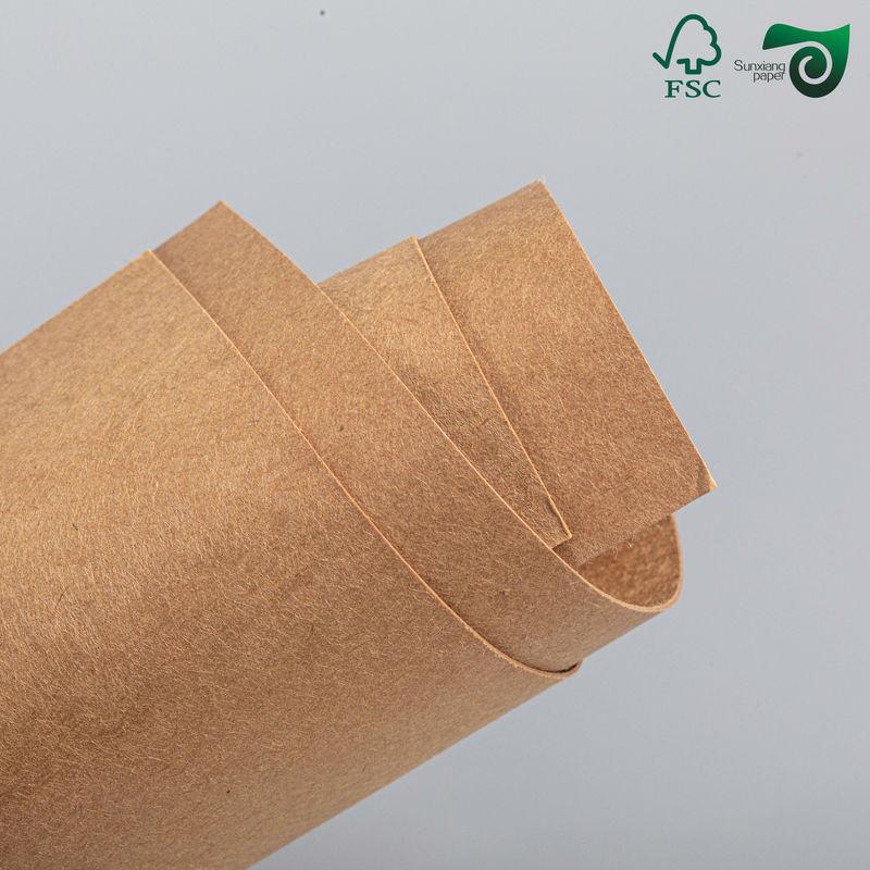 FSC Certified Food-Grade Brown Kraft Board 270gsm 300gsm 24" 36" Ideal For Lunch Boxes