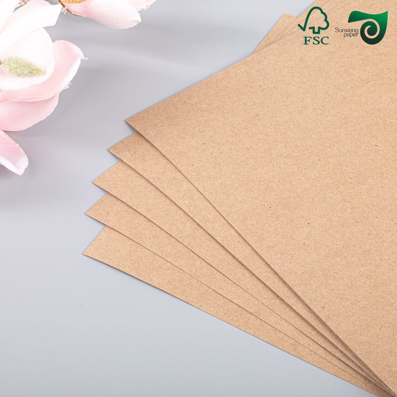 140 g 15 g Braunes Kraftpapier, einseitig mit PE beschichtet, Lebensmittelqualität