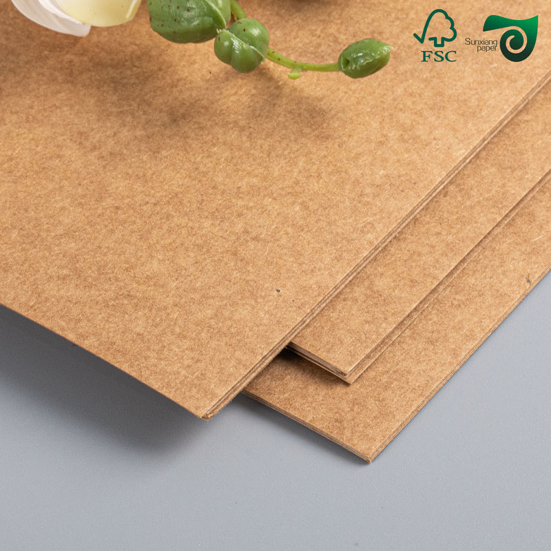 100% Wood Pulp High Stiffness Kraft Paper Rolls For Industrial Packaging Protection FSC