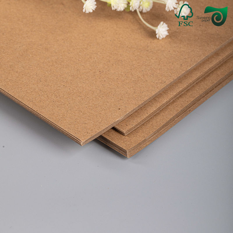 FSC Heavy Duty Kraft Liner Board Thickness Range 120g 450g Perfect For Protective Packaging Applications