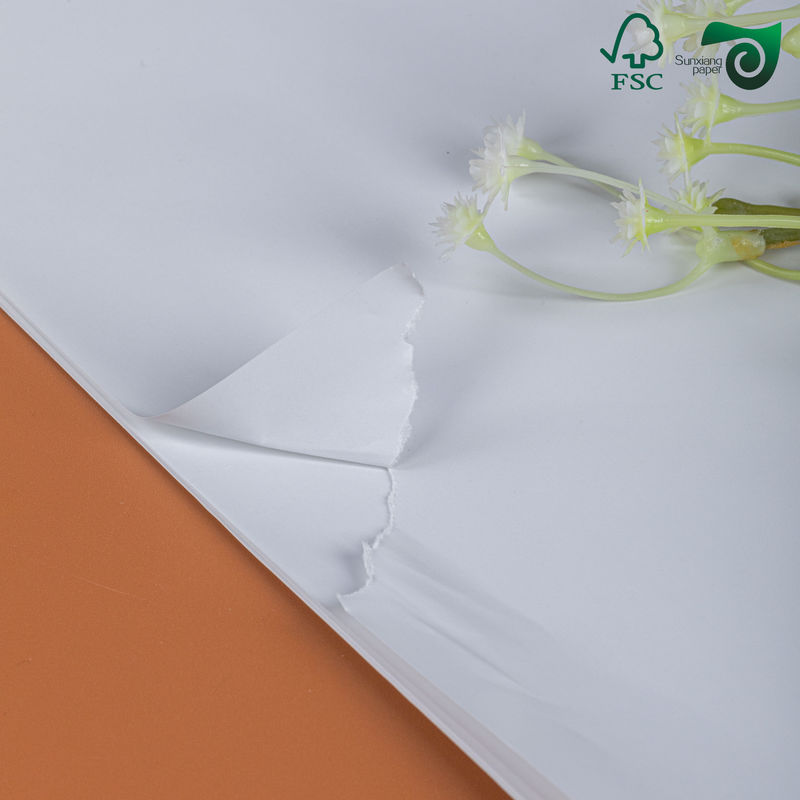 FSC 210gsm Strong Extensibility White Cup Stock Paper Food Grade For Paper Cup Making