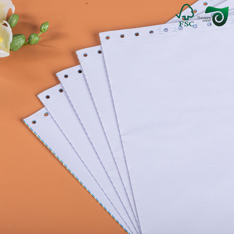 50g 55g A4 Sized CB CFB CF Carbonless Copy Paper For Printing Invoices Receipts