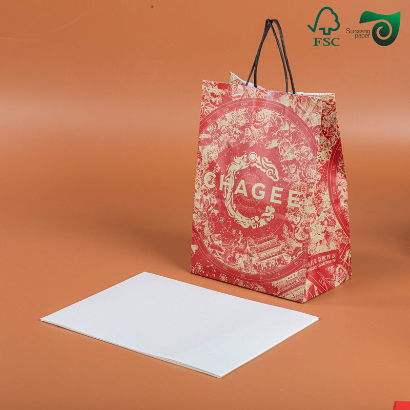 Printable 70gsm 80gsm High Strength White Kraft Paper For Making Paper Bags Strings