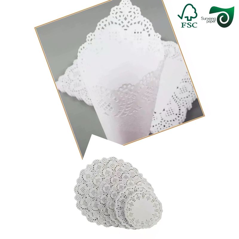 40gsm Food Grade Greaseproof Paper Heat Resistant Virgin Wood Pulp Wrapping Paper For Food Packing