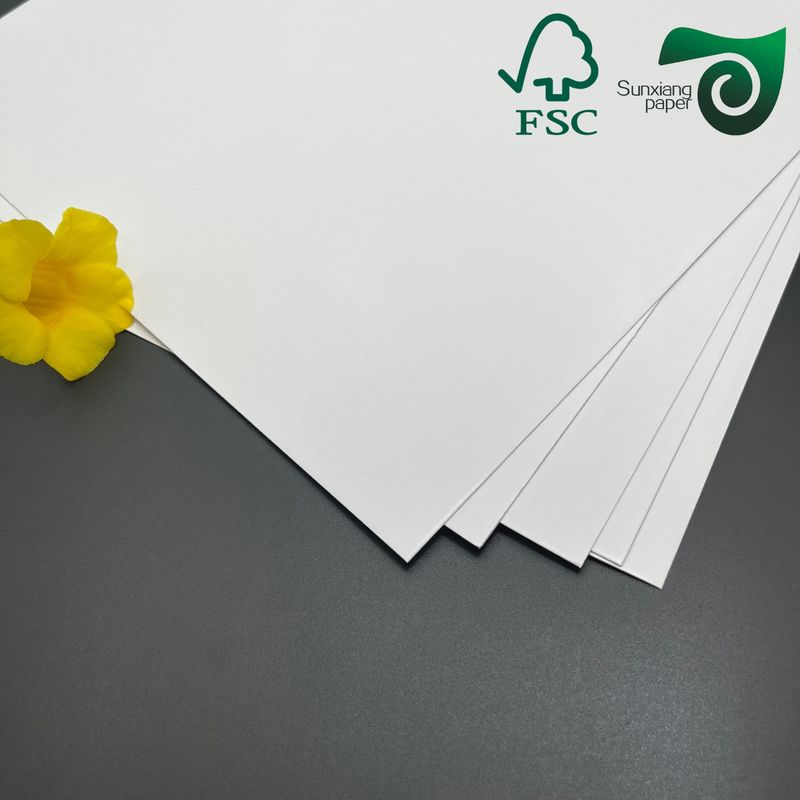 FSC Food Grade Single Sided Coated White Board  235gsm For Food Packaging Solution