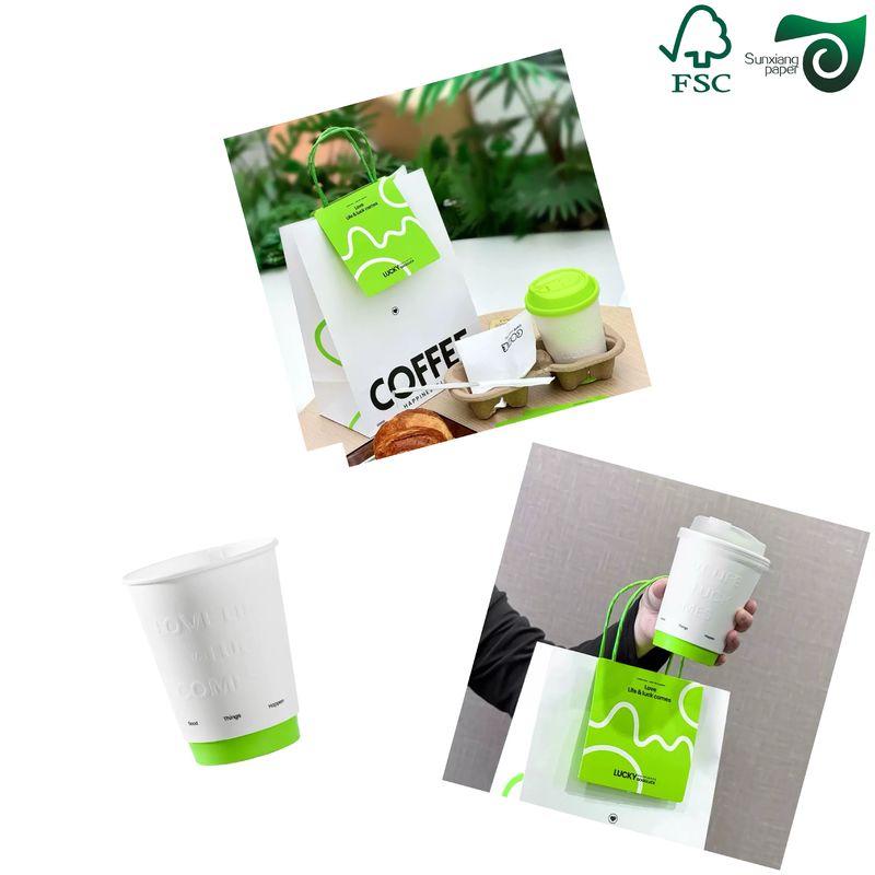 100% Pure Bamboo Pulp Paper Cup Use Paper 160GSM PE Coated Cupstock Paper  In Roll