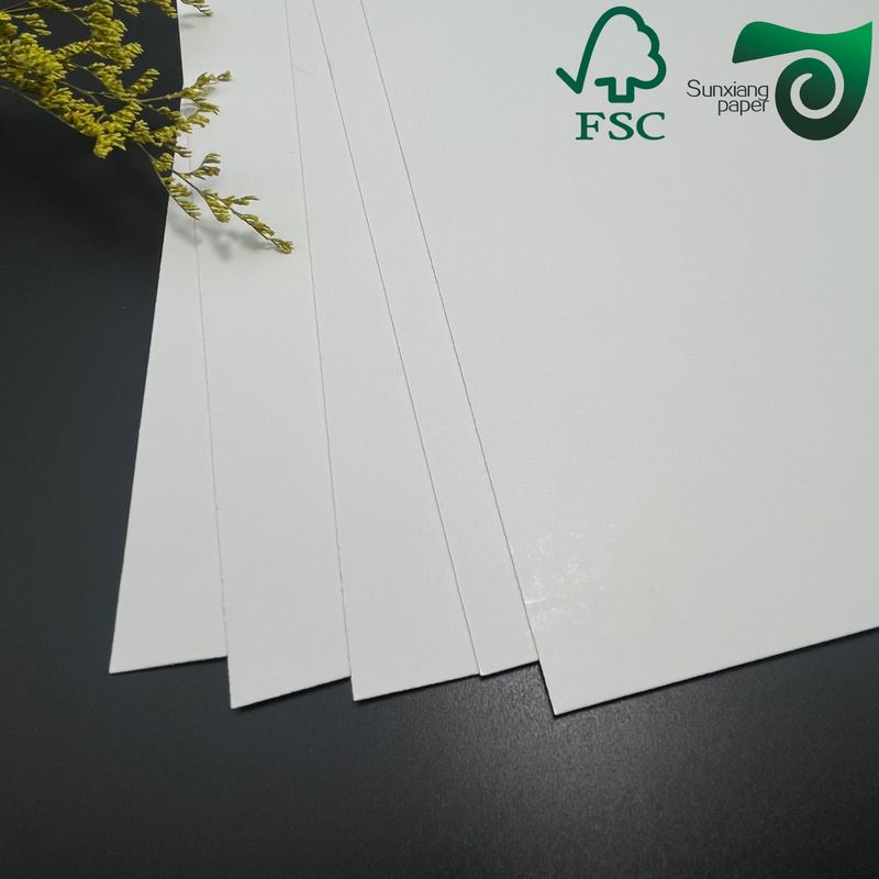 FSC 260grs GC1 Board One Side Coated White Folding Board 100% Virgin Wood Pulp