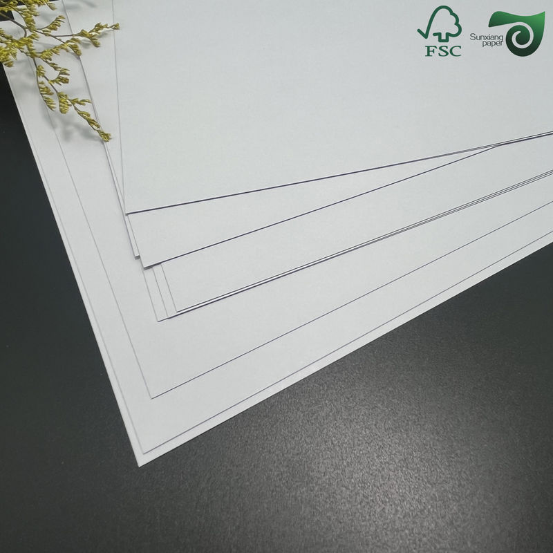 FSC 300gsm Double Side Coated C2S Art Board Blue Core Game Card Paper 70cm 100cm