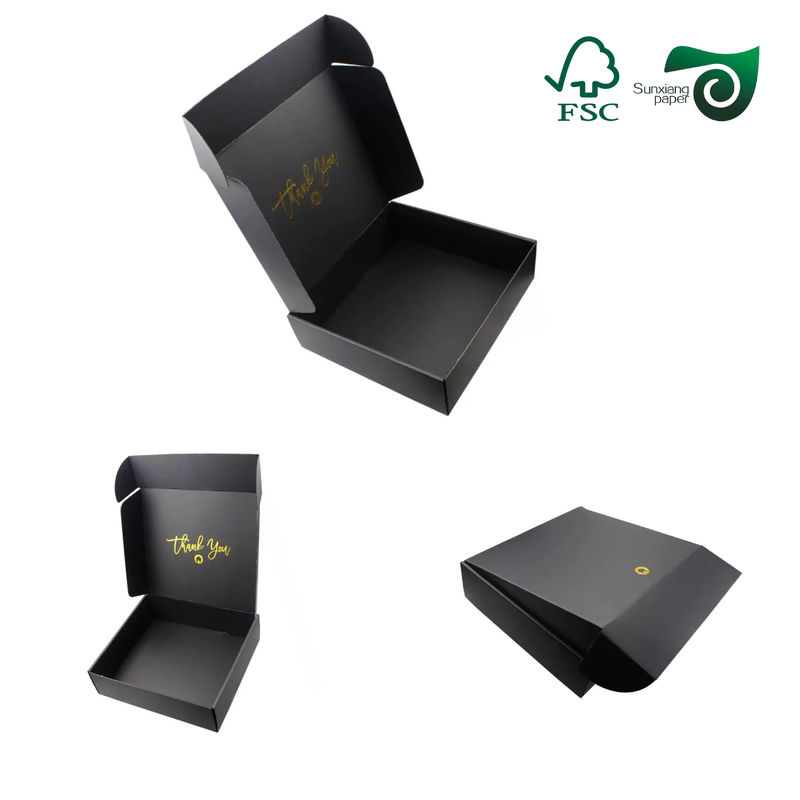 350gsm  400gsm Non-Fading Black Cardboard Virgin Recycled Pulp Black Board For Luxury Packaging Boxes