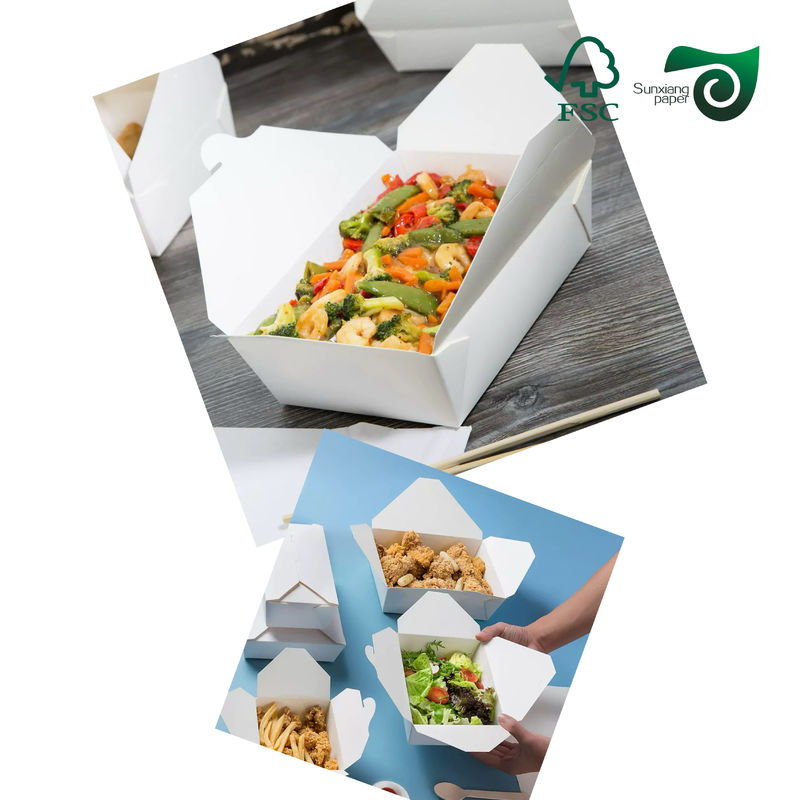 FSC C1S Food Grade FBB Board 270g 325g 350g  Low Temperature Resistant For Hamburger Box