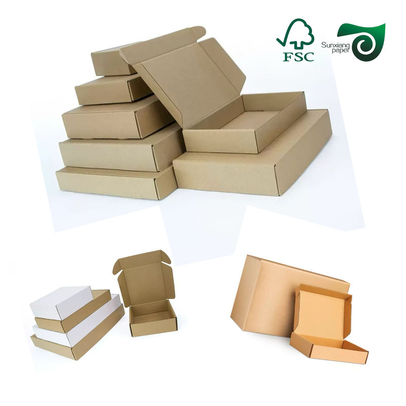FSC 1mm Thick High Stability Pit F Single Facer Two Layer Corrugated Board for Packaging
