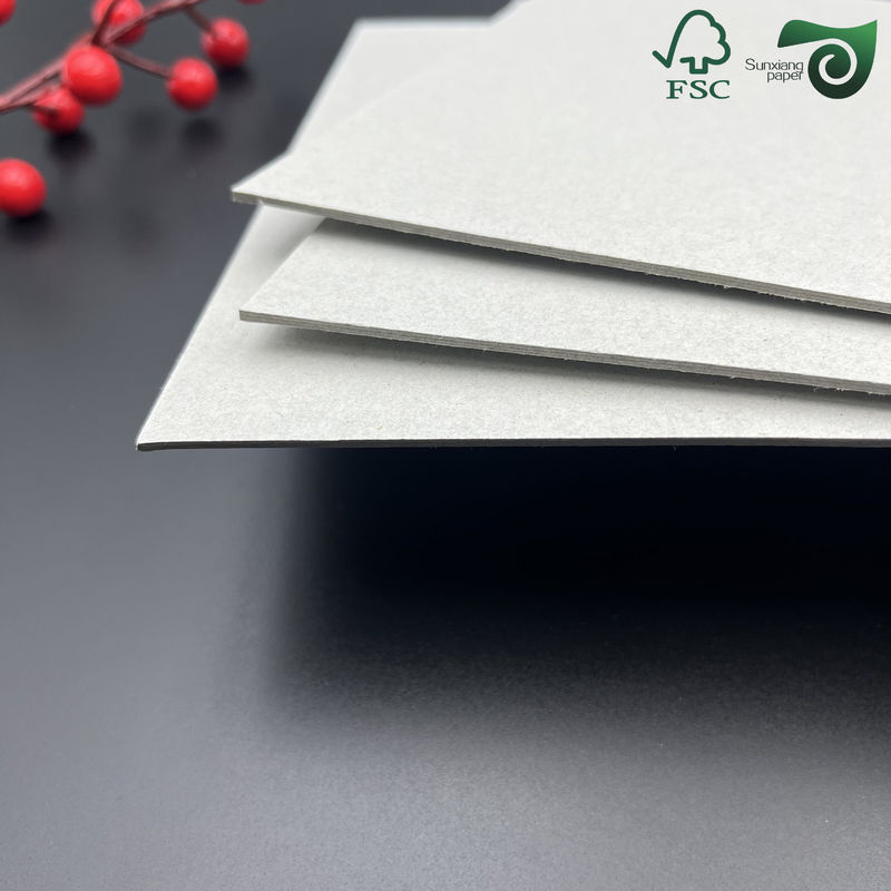 FSC Certified Grey Book Binding Board 250gsm 1500gsm High Stiffness For Packaging Boxes