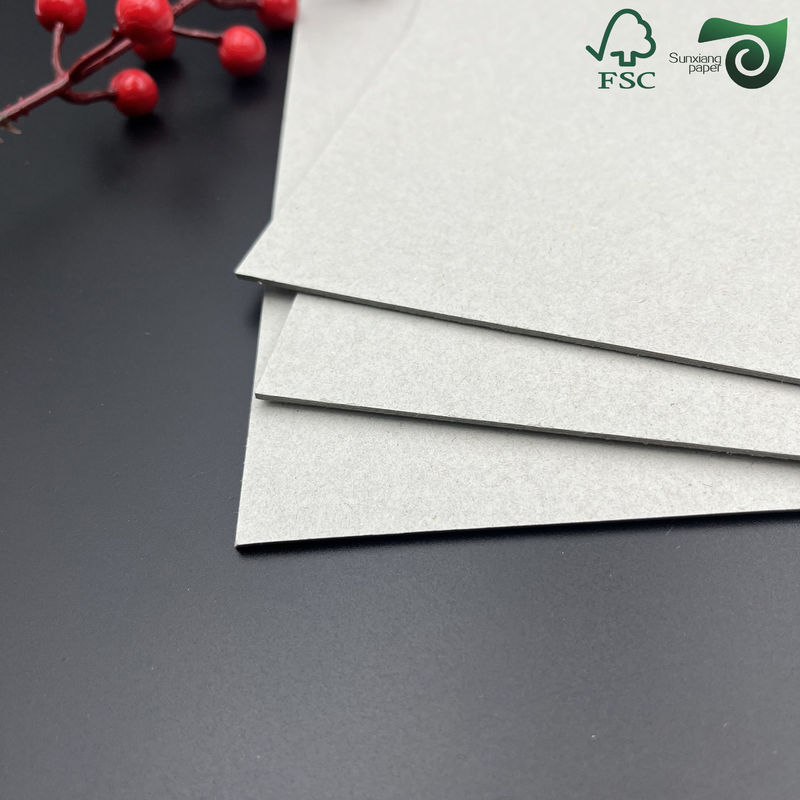 Grey Chipboard Paper With High Stiffness Ideal For Book Binding 0.45mm 3.84mm In Thickness
