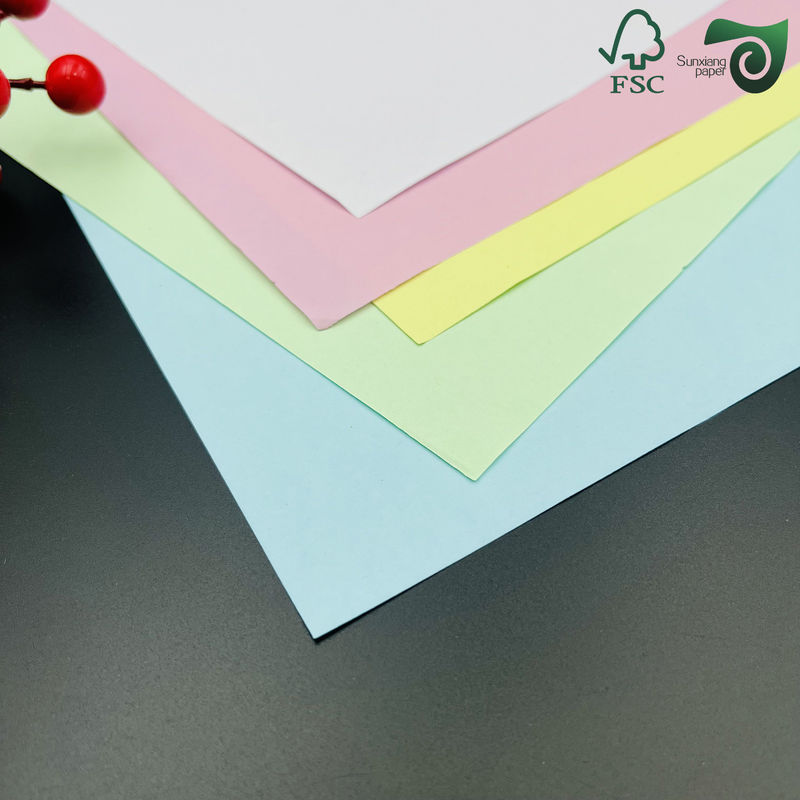 50gsm 55gsm A4 CB CFB CF Carbonless Copy Paper Ideal For Printing Invoices