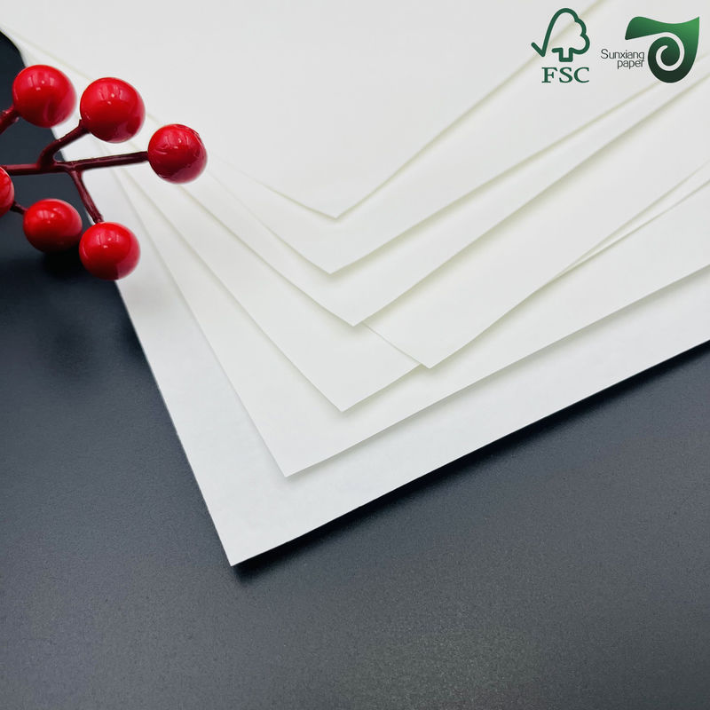 FSC 70g 80g Degradable Food Safe Grease Resistant Paper Ideal For Fried Food Packaging