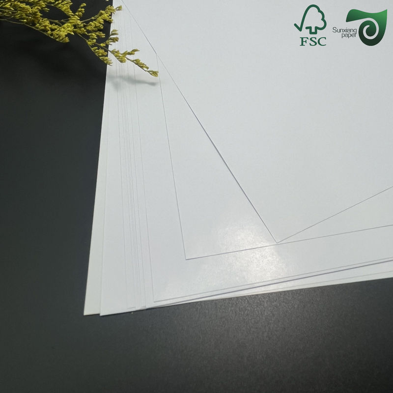 FSC C2S Glossy Cover Board 250gsm 300gsm Couche Paper Large For Book Covers