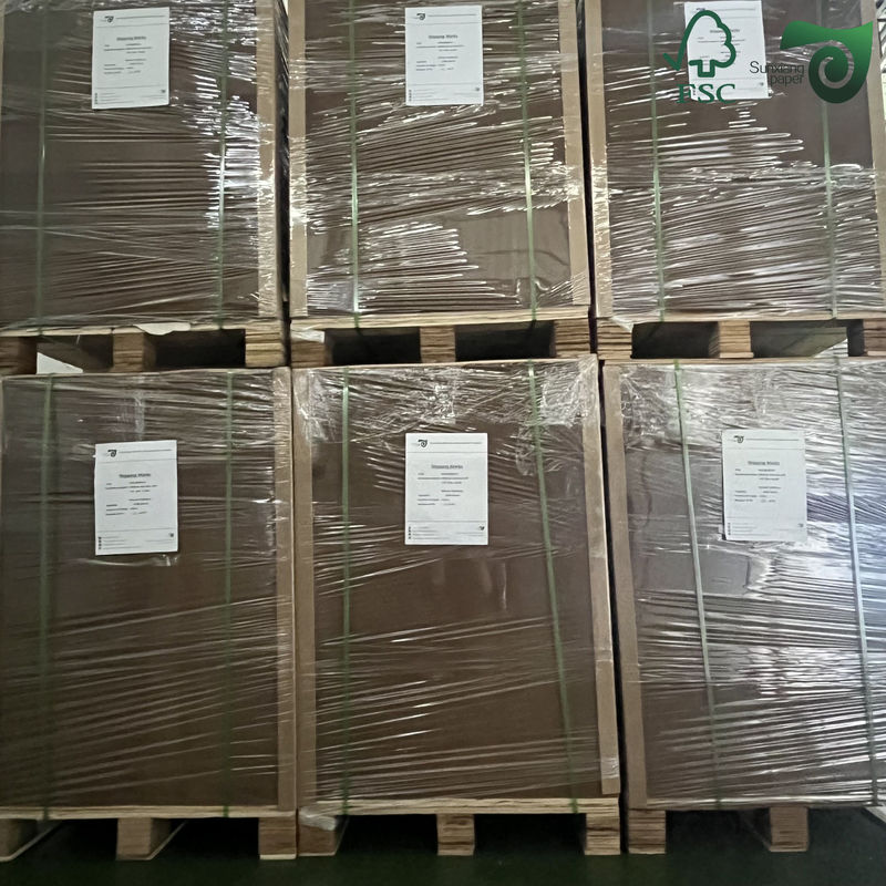 Sunxiang 350gsm Brown Kraft Board Is Engineered For Direct Contact Food Packaging